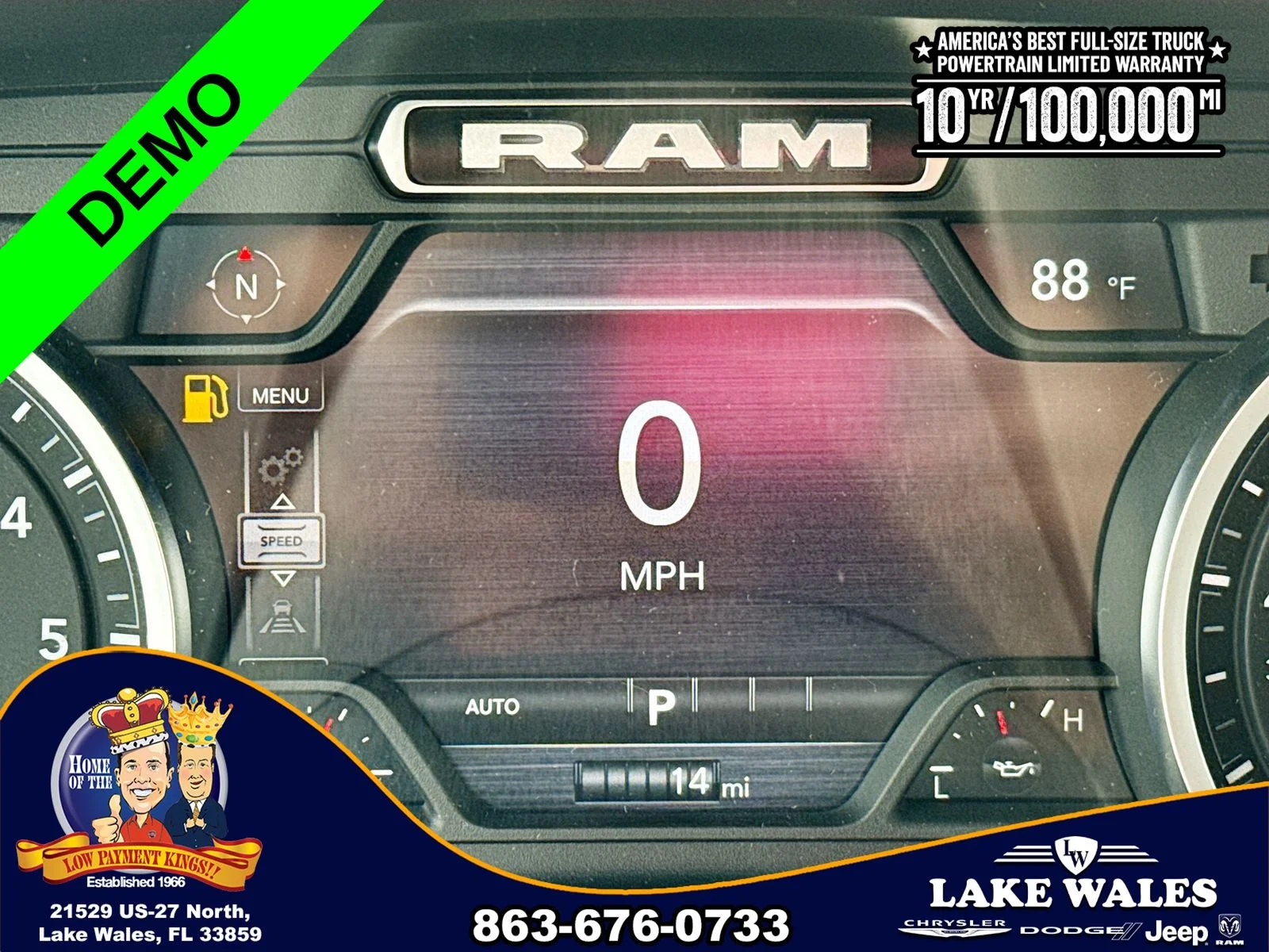 New 2026 Serrano-Green Metallic Exterior Paint RAM BIG HORN image 11