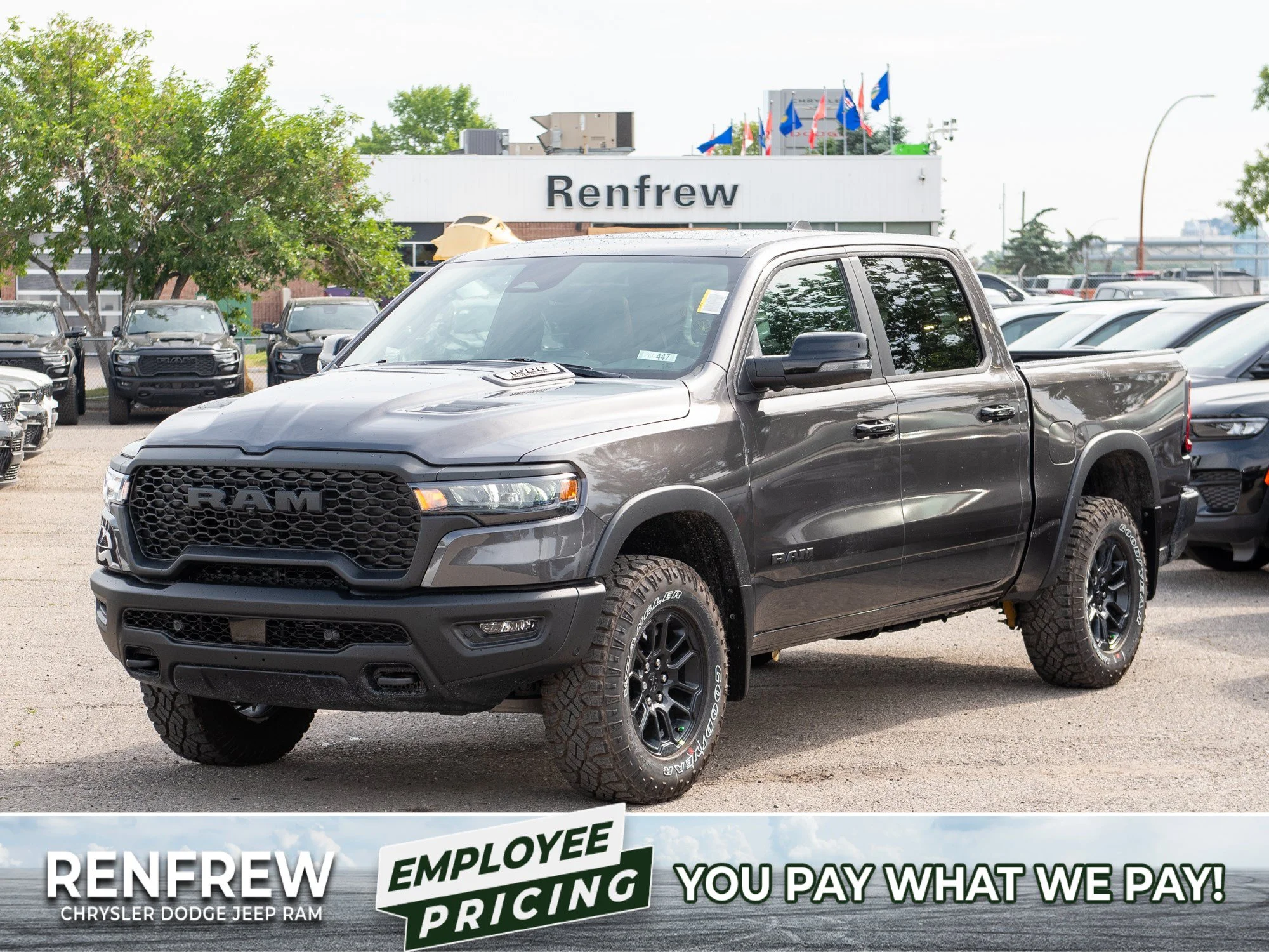 New 2026 Grey RAM Rebel* image 1