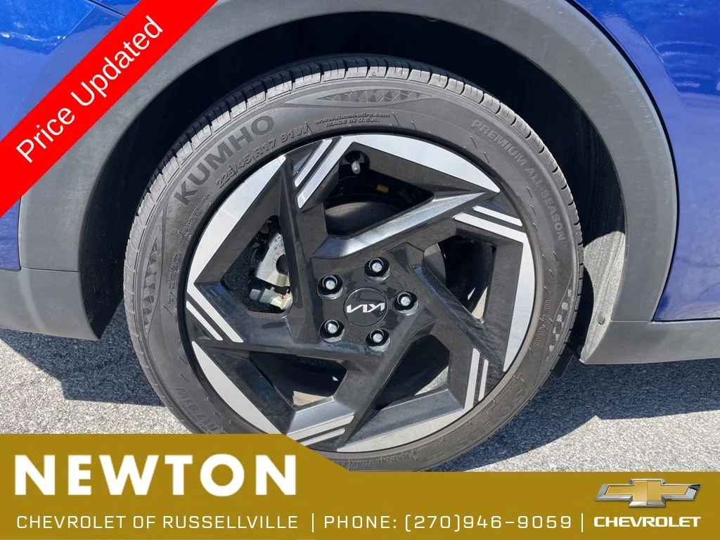 Used 2025 Deep Sea Blue Kia EX image 44