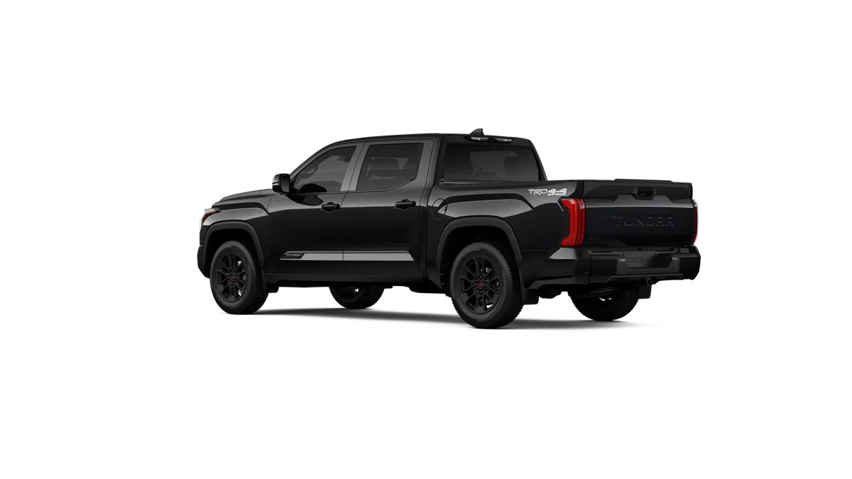 New 2026 Midnight Black Metallic Toyota Platinum image 6