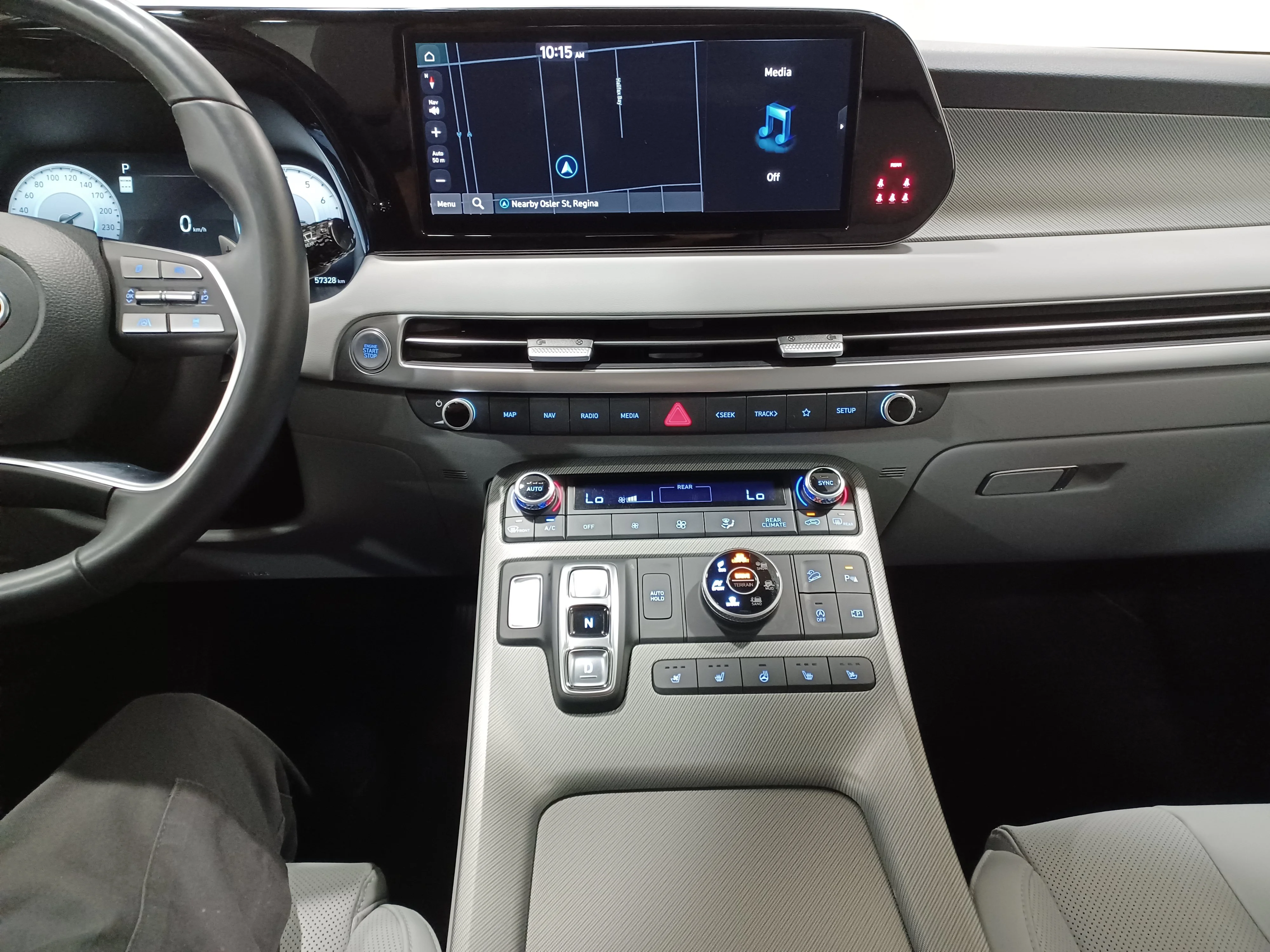 Certified Used 2023 Steel Graphite Hyundai Urban AWD*7 Pass | Adaptive Cruise | Remote Start | Nav | 360 Cam | Cooled Leather | Sunroof | H/K image 17