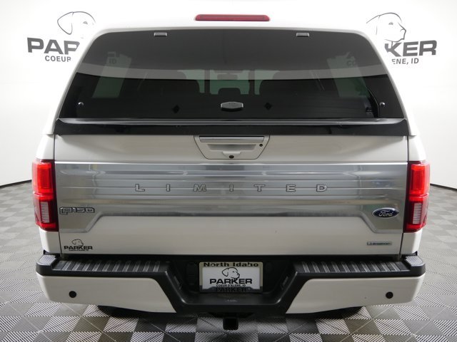 Used 2018 White Platinum Metallic Tri-Coat Ford Crew Cab Limited image 6