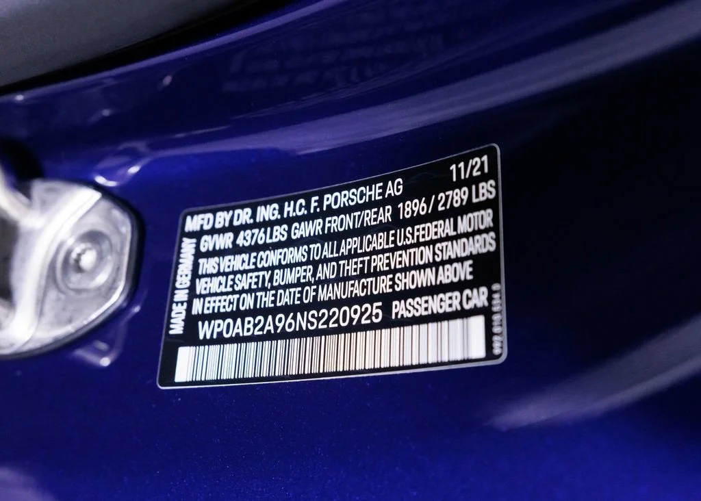 Used 2022 Gentian Blue Metallic Porsche Carrera S image 39