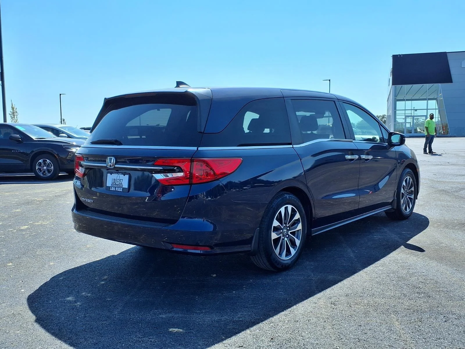 Used 2021 Obsidian Blue Pearl Honda  image 26