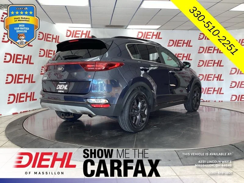 Used 2020 Blue Kia S image 9