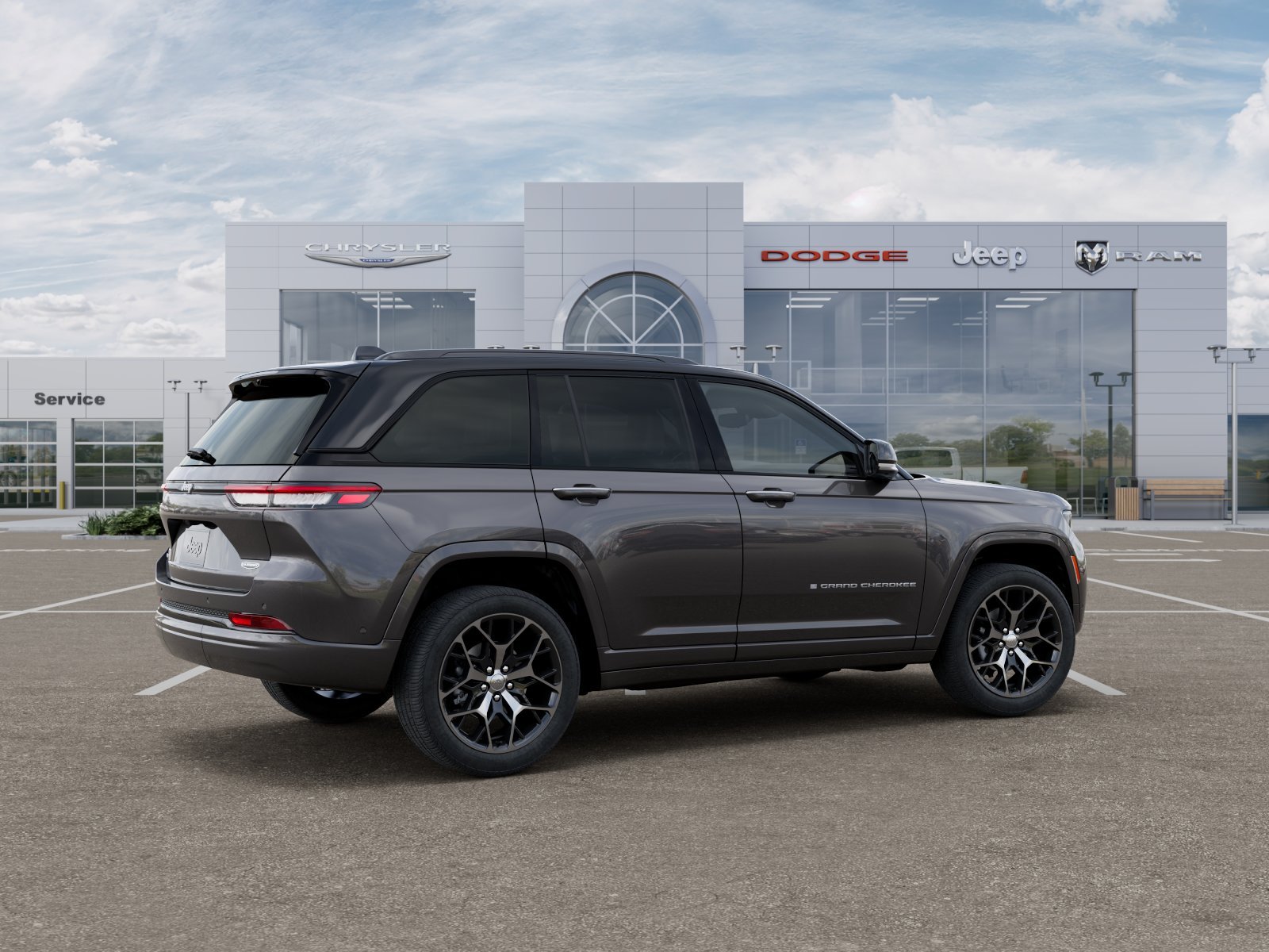 New 2026 Baltic Gray Metallic Clear-Coat Exterior Paint Jeep Summit image 18