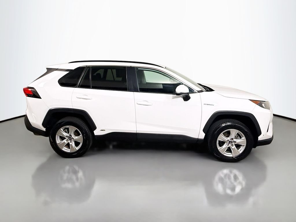 Used 2020 Super White Toyota Hybrid LE image 8