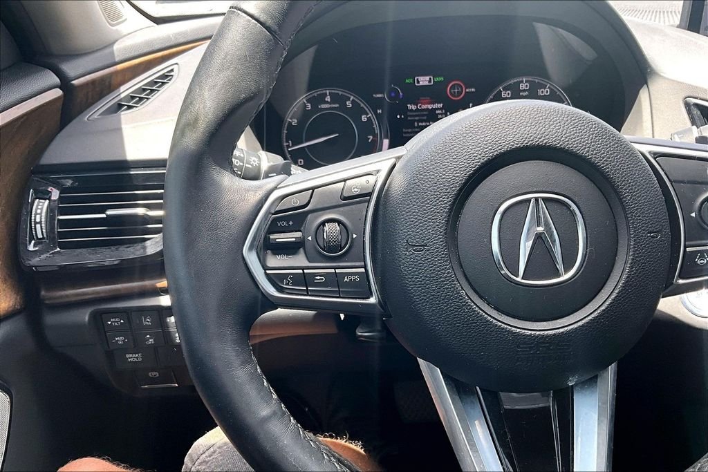 Used 2020 Black Acura Advance Package image 9