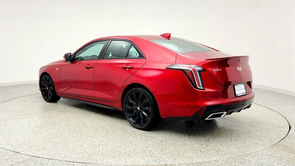 Used 2025 Radiant Red Tintcoat Cadillac 4dr Sedan Sport with 19