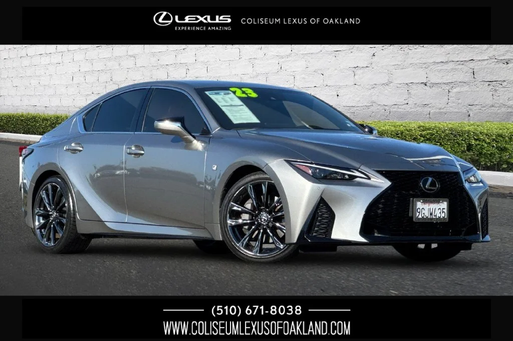 Used 2023 Silver Lexus 350 F SPORT image 1