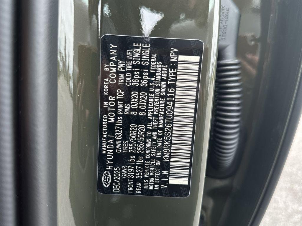 New 2026 Titan Green Hyundai Limited FWD image 29
