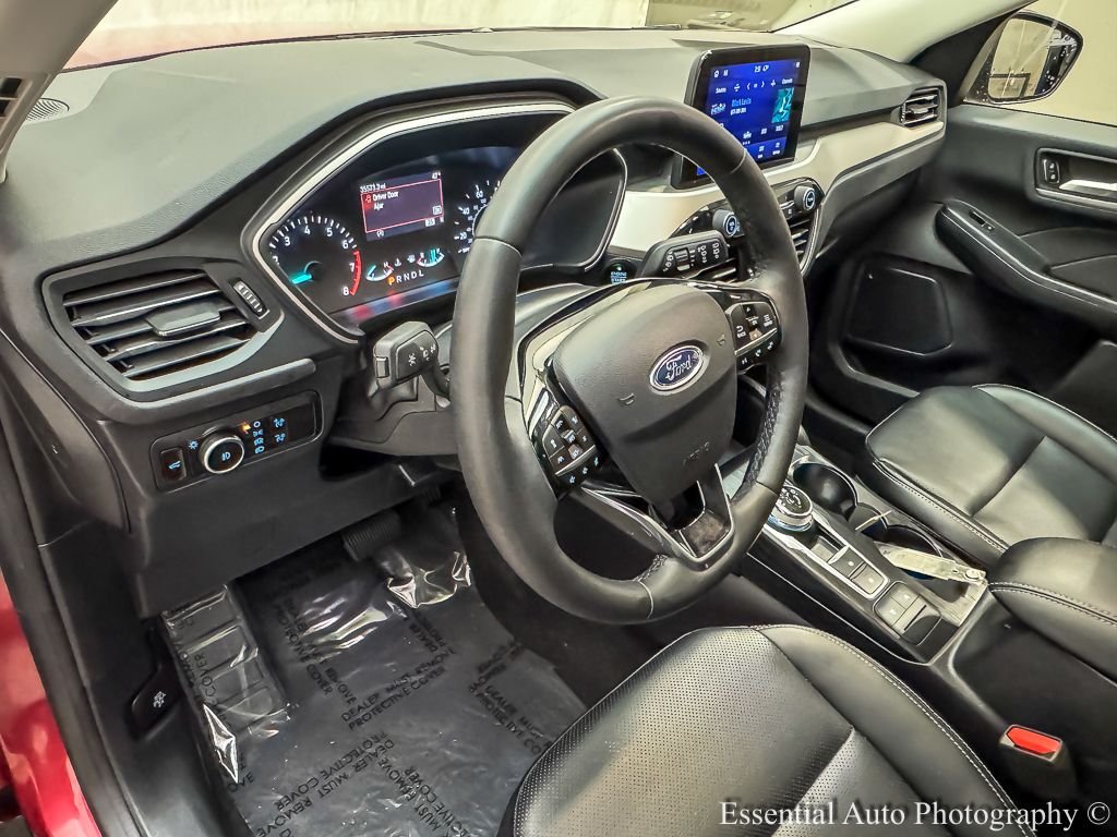 Used 2022 Red Metallic Ford SEL image 10