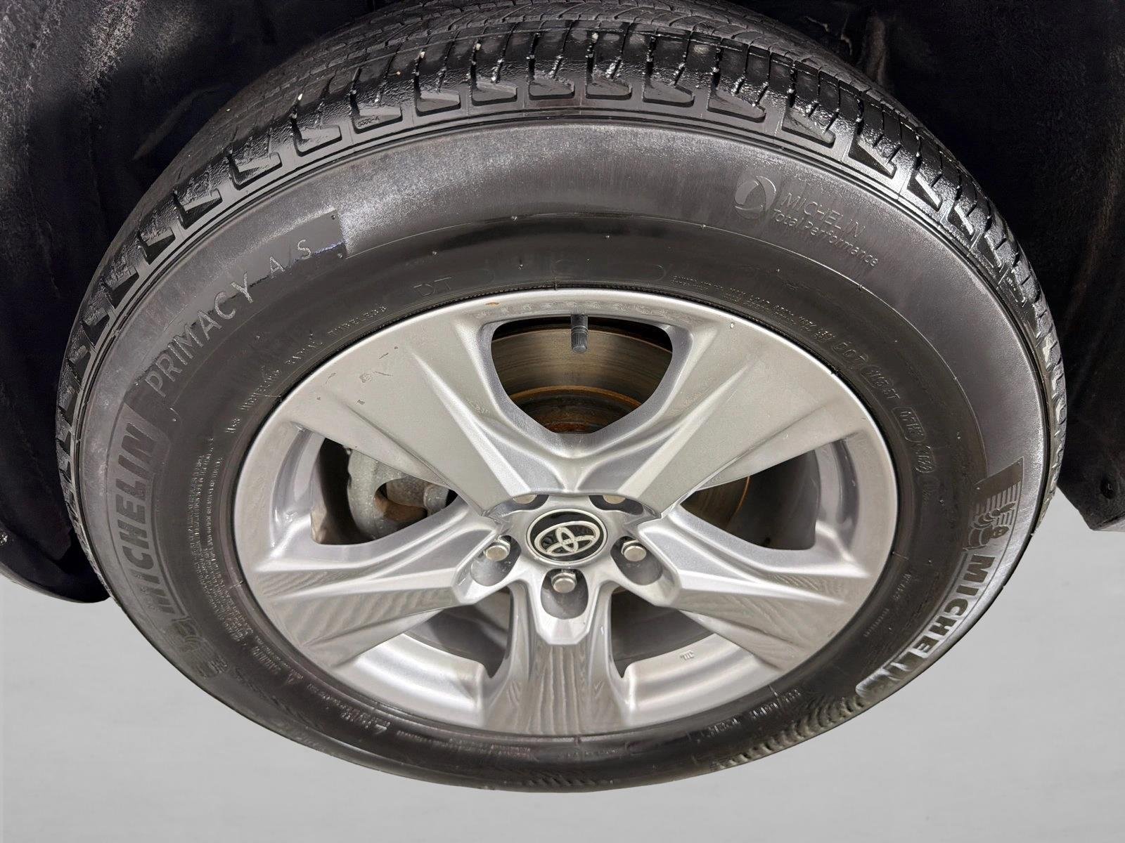 Used 2023 Silver Sky Metallic Toyota Hybrid XLE image 12