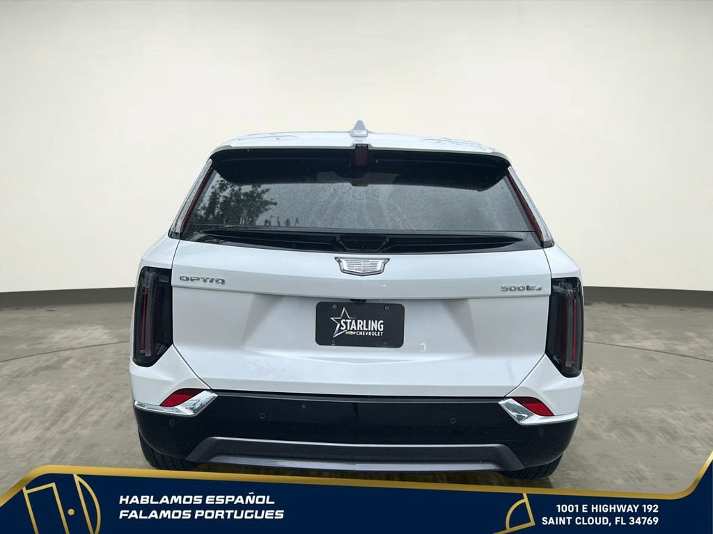 Used 2025 Crystal White Tricoat Cadillac Luxury 2 image 5