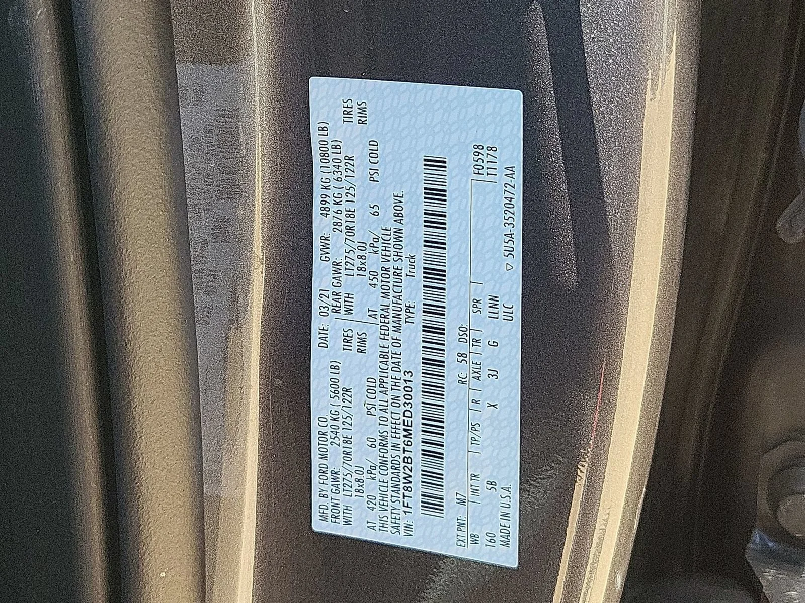 Used 2021 Gray Ford XL image 33