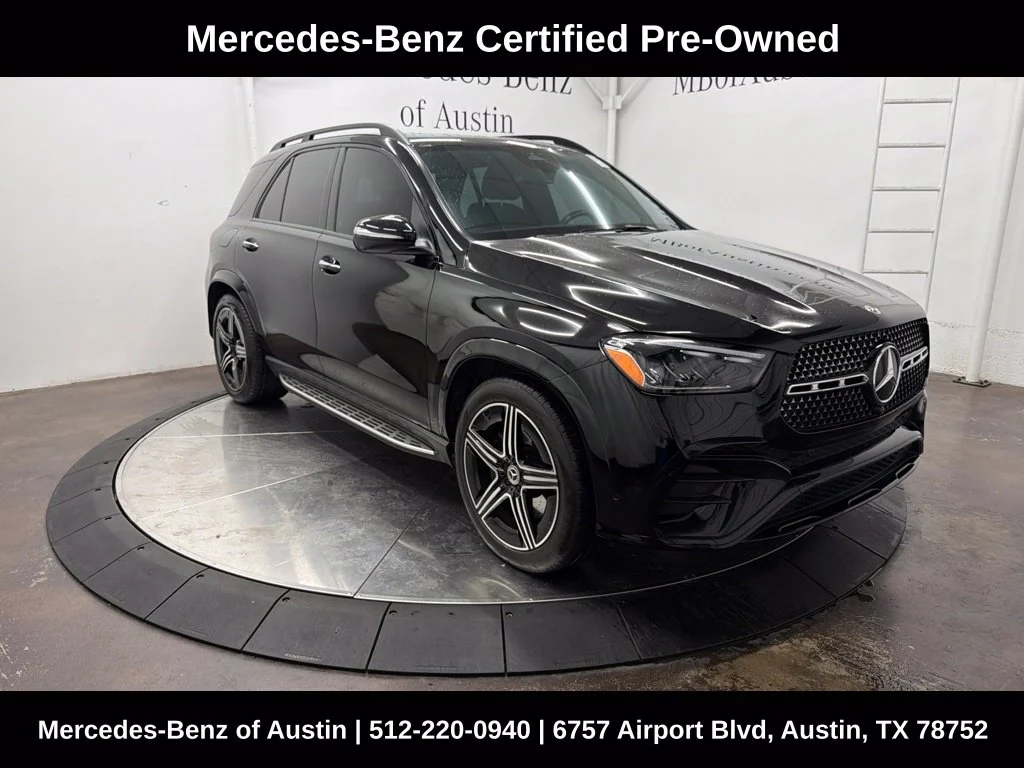 Certified Used 2024 Black Mercedes-Benz GLE 450 image 1
