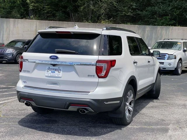 Certified Used 2019 White Platinum Tri-Coat Metallic Ford Limited image 5