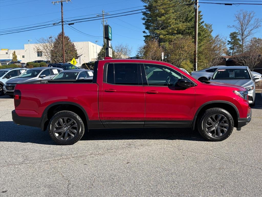 Used 2021 Radiant Red Metallic II Honda AWD SPORT image 3