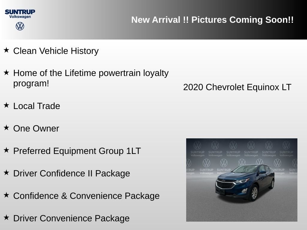 Used 2020 Blue Chevrolet LT image 5