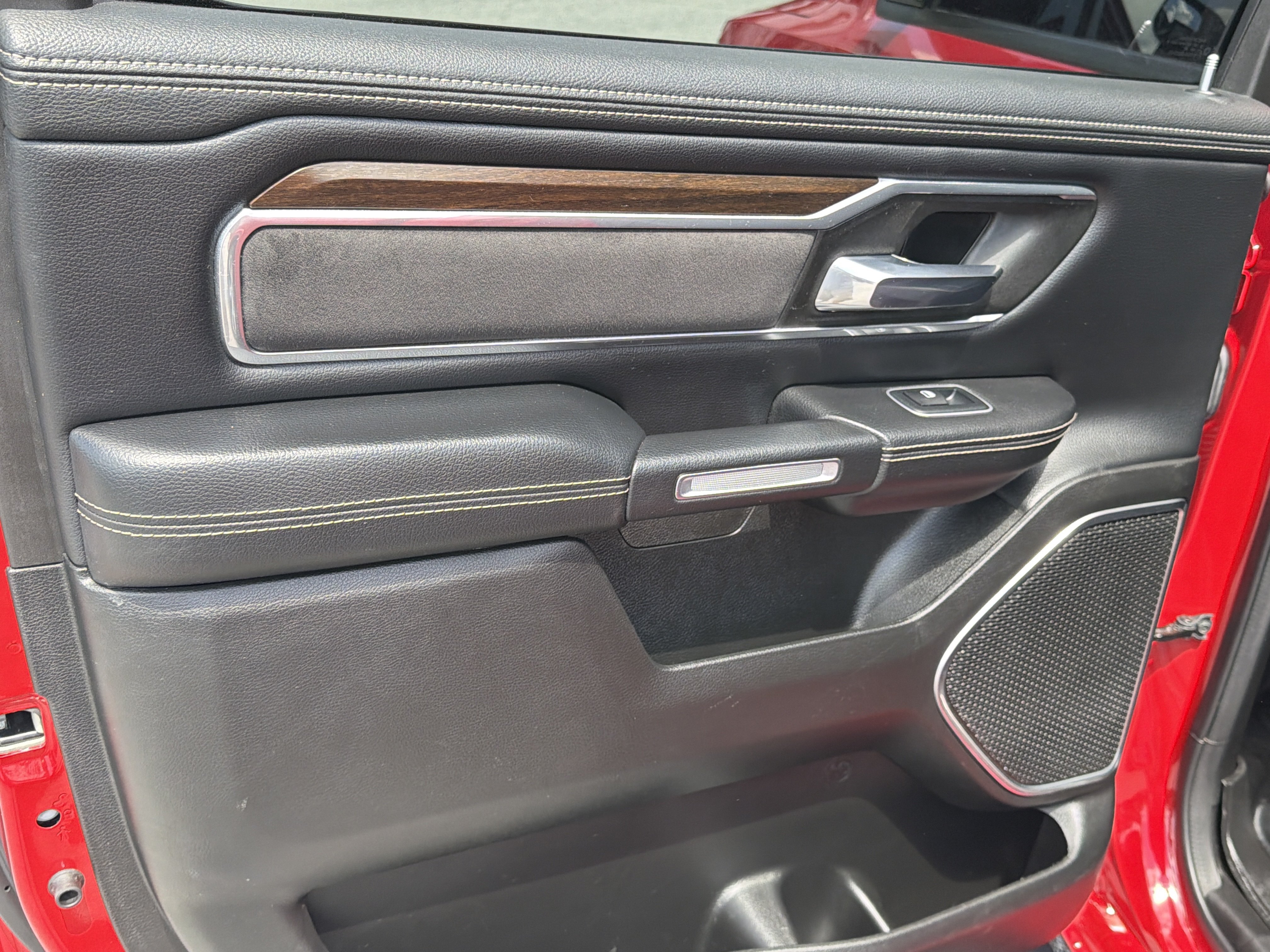 Used 2022 Flame Red Clearcoat Ram Laramie image 21