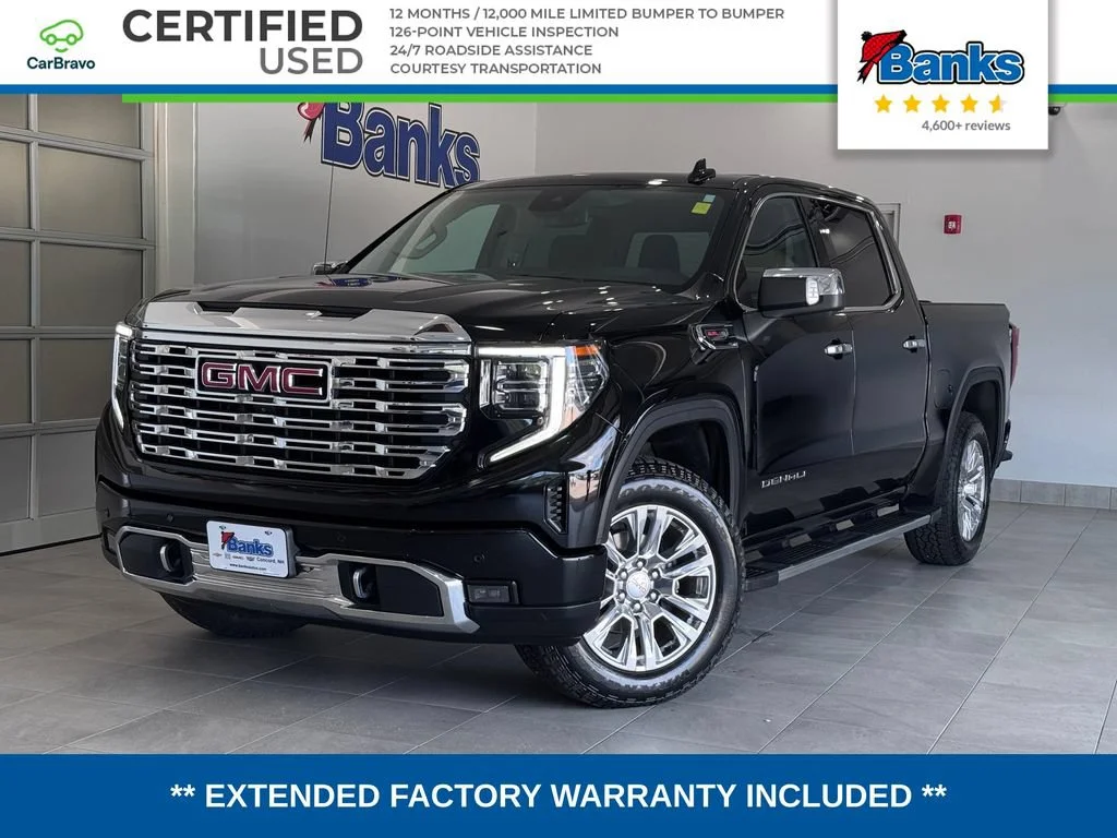 Certified Used 2022 Onyx Black GMC Denali image 1