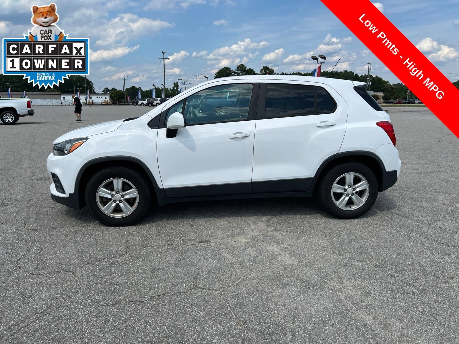 Used 2020 Chevrolet Trax LS with VIN 3GNCJKSB6LL109047 for sale in Rocky Mount, NC
