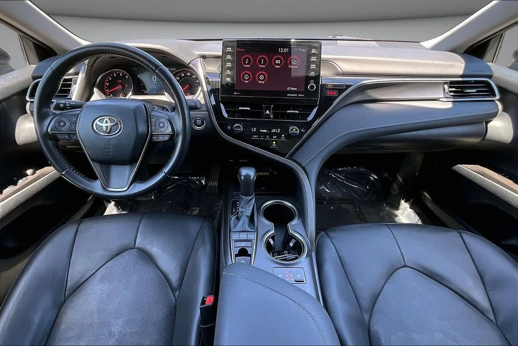 Used 2024 Midnight Black Metallic Toyota XSE image 7