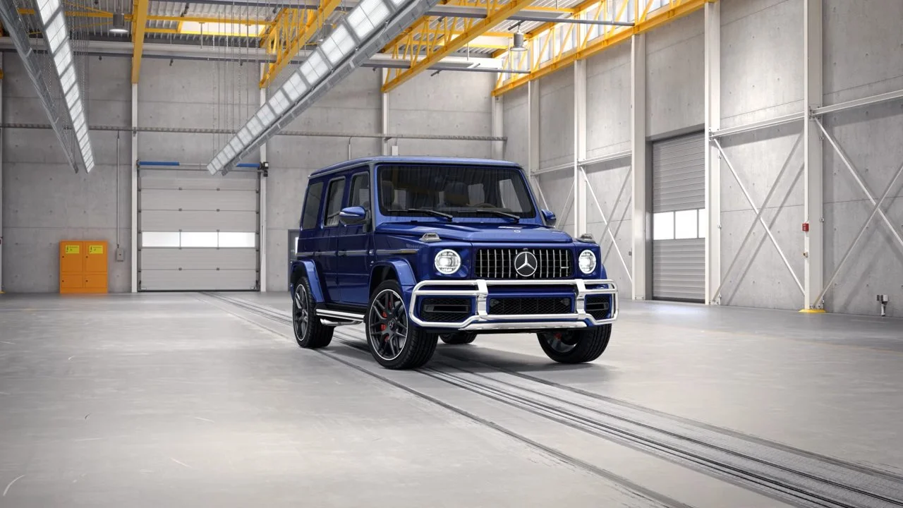 Certified Used 2024 Blue Mercedes-Benz G 63 AMG® 4MATIC® image 9