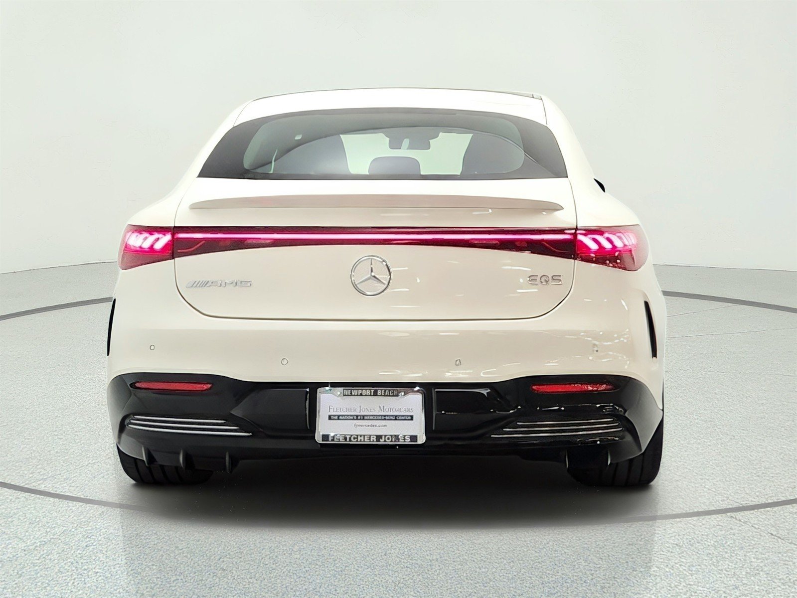 Certified Used 2023 MANUFAKTUR Diamond White Mercedes-Benz AMG® EQS 4MATIC+ Sedan image 6