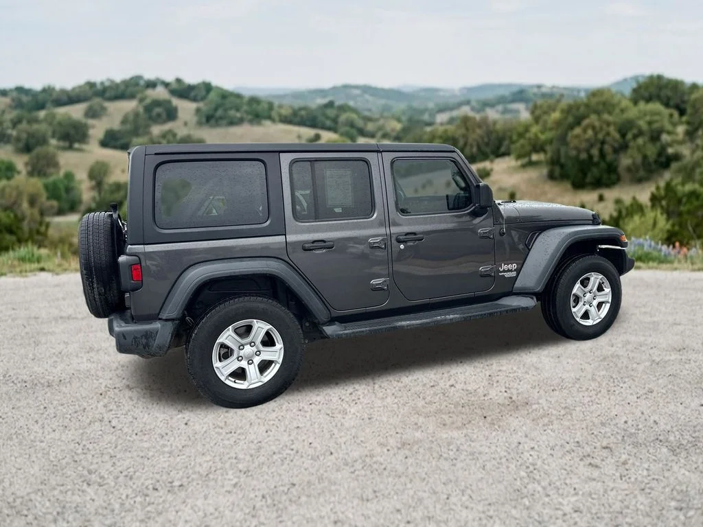 Used 2020 Gray Jeep Unlimited Sport S image 11