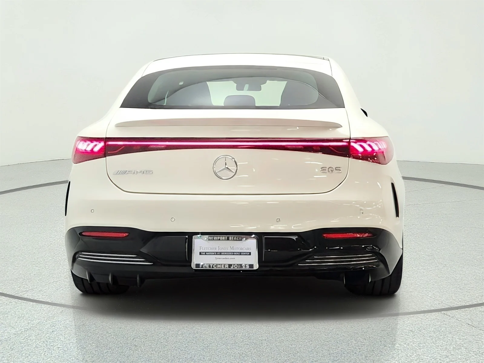 Certified Used 2023 MANUFAKTUR Diamond White Mercedes-Benz AMG® EQS 4MATIC+ Sedan image 6