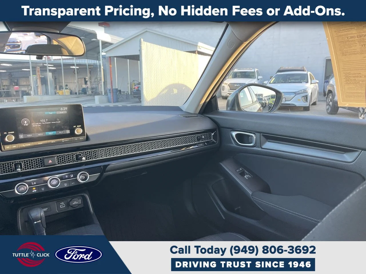 Used 2024 Gray Honda LX image 9