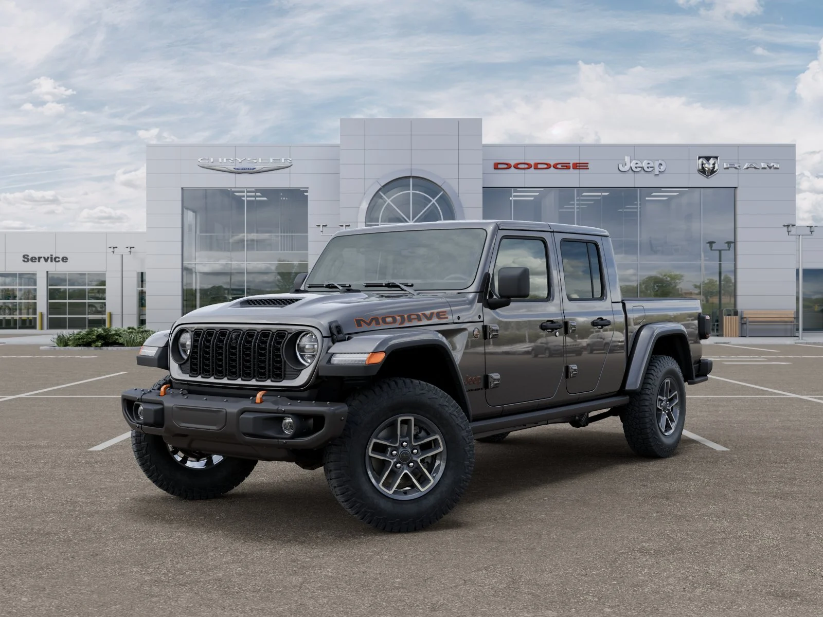 New 2026 Granite Crystal Metallic Clear-Coat Exterior Paint Jeep Mojave X image 27