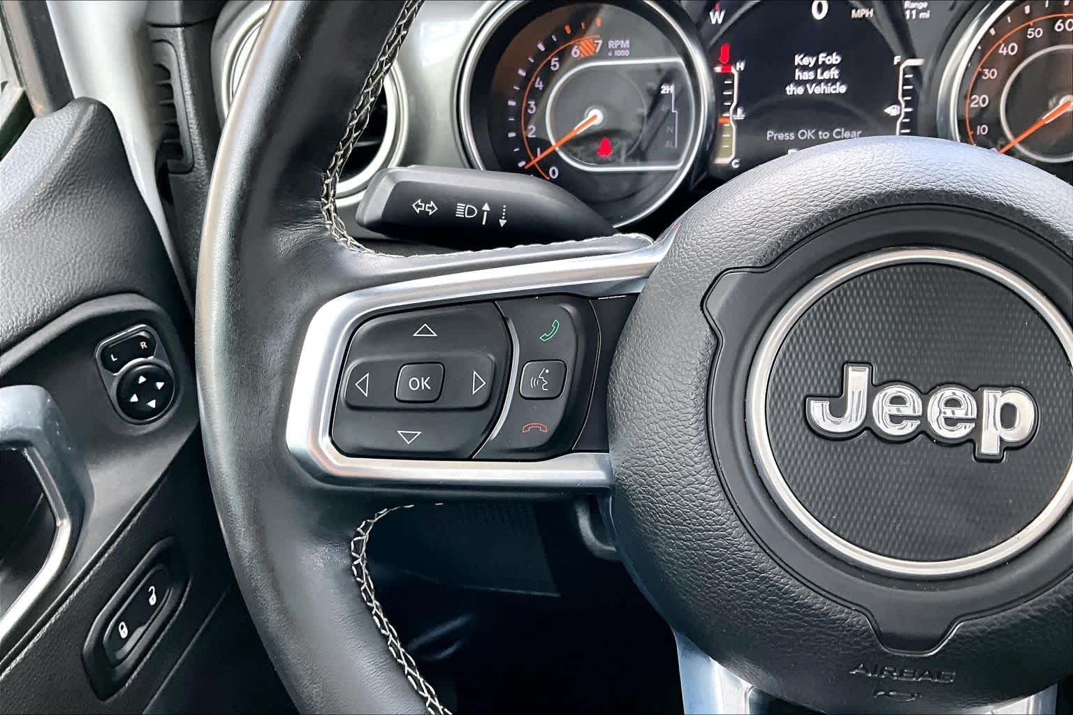 Used 2023 Bright White Clearcoat Jeep Sahara image 23