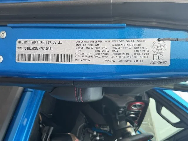 Used 2023 Blue Jeep Rubicon image 21