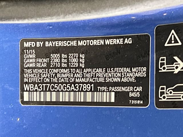 Used 2016 Blue BMW 435i xDrive image 11