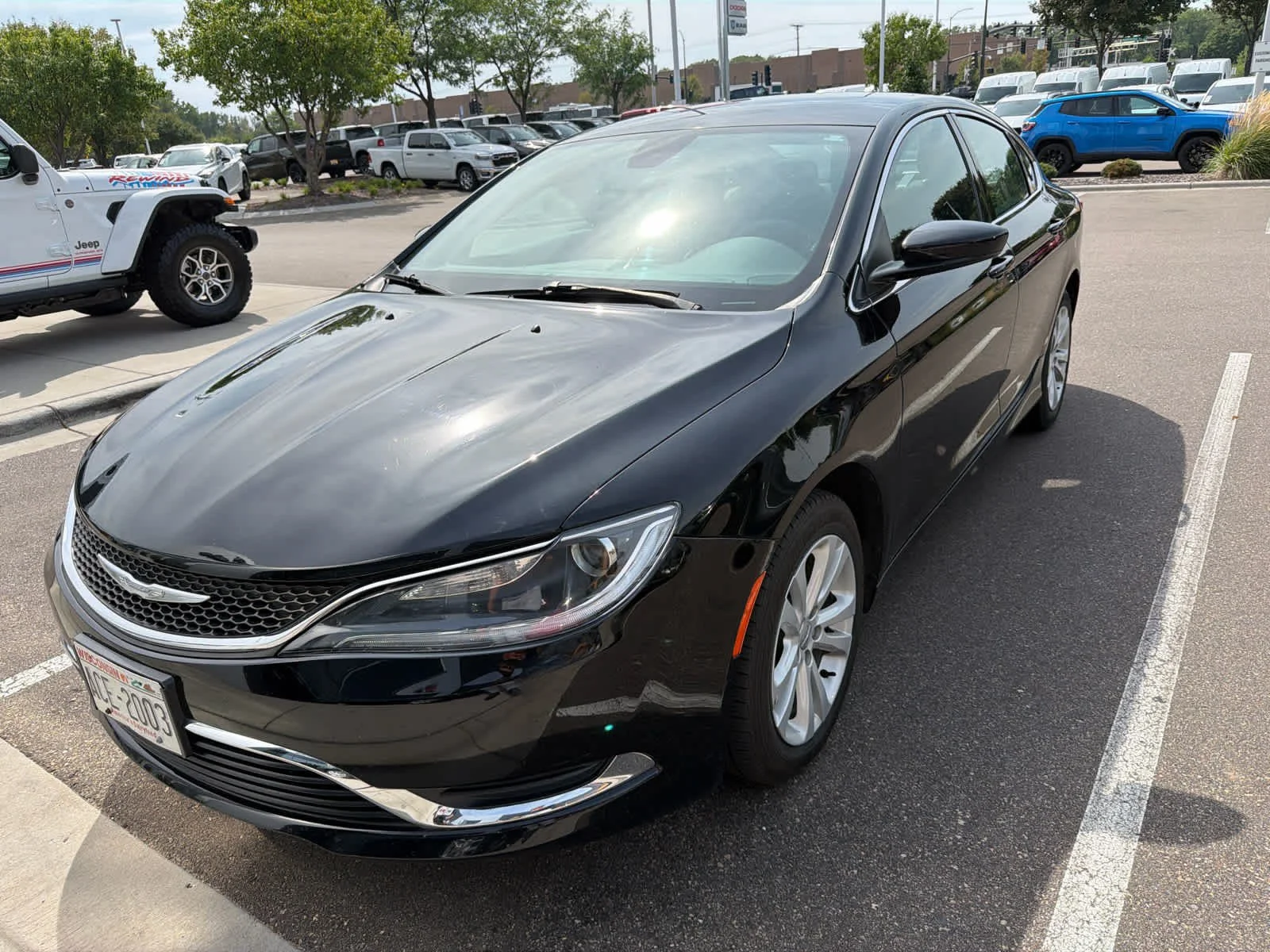 Used 2016 Chrysler 200 Limited with VIN 1C3CCCAB7GN174364 for sale in Brooklyn Park, MN