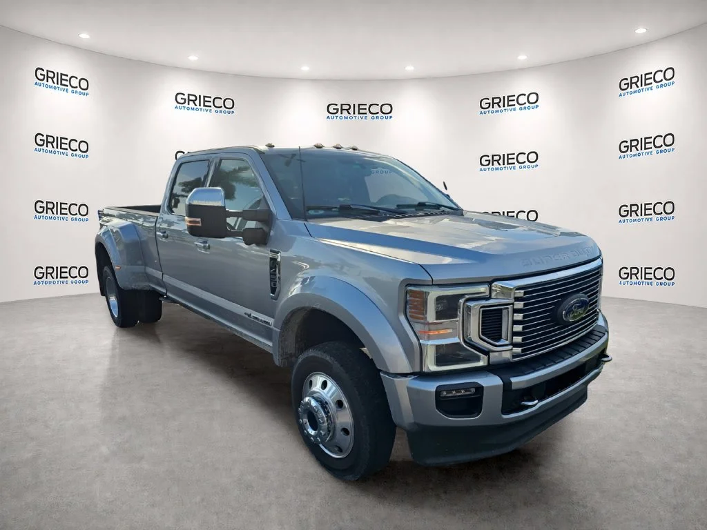 Used 2022 Iconic Silver Metallic Ford Platinum image 1