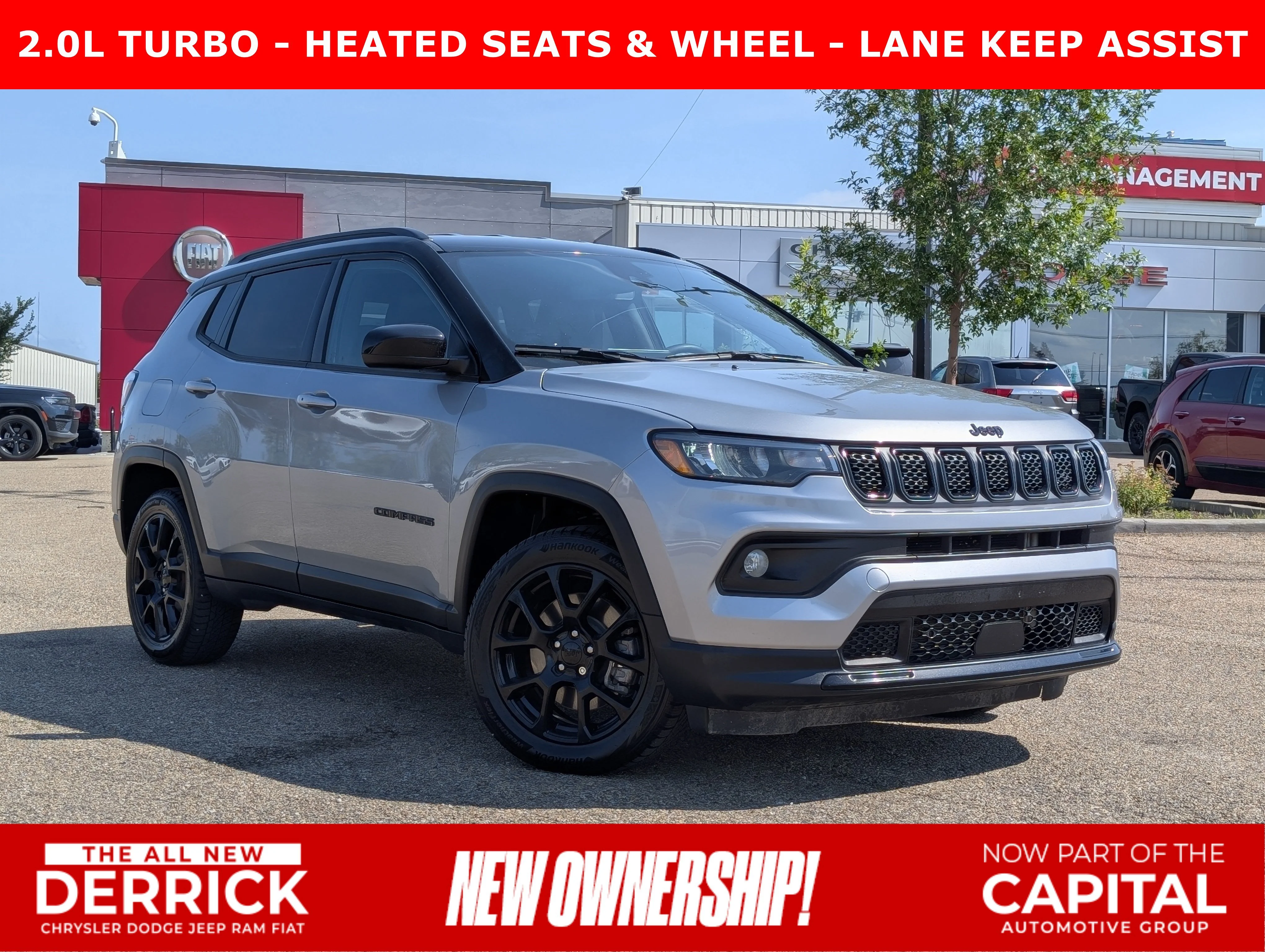 Used 2024 Silver Jeep Altitude image 1