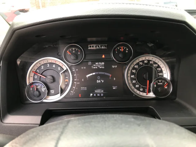 Used 2018 Granite Crystal Metallic Clearcoat Ram Laramie image 15
