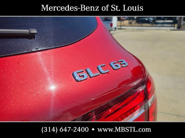 Used 2019 Red Mercedes-Benz GLC 63 AMG® image 8