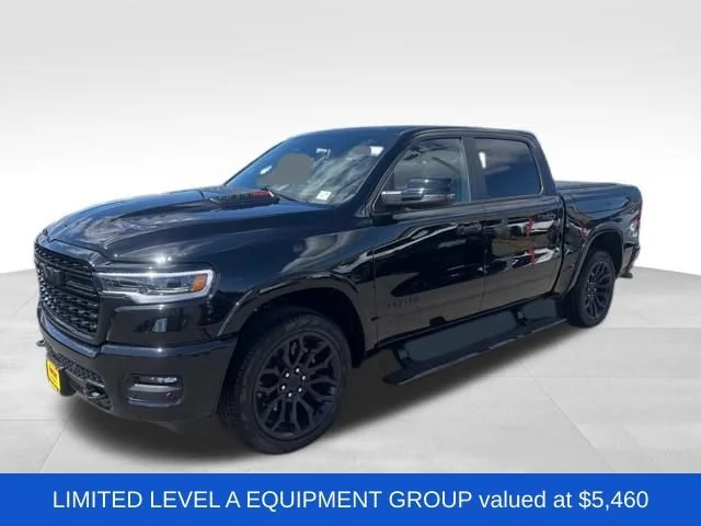New 2026 Diamond Black Crystal Pearl-Coat Exterior Paint RAM Limited image 3