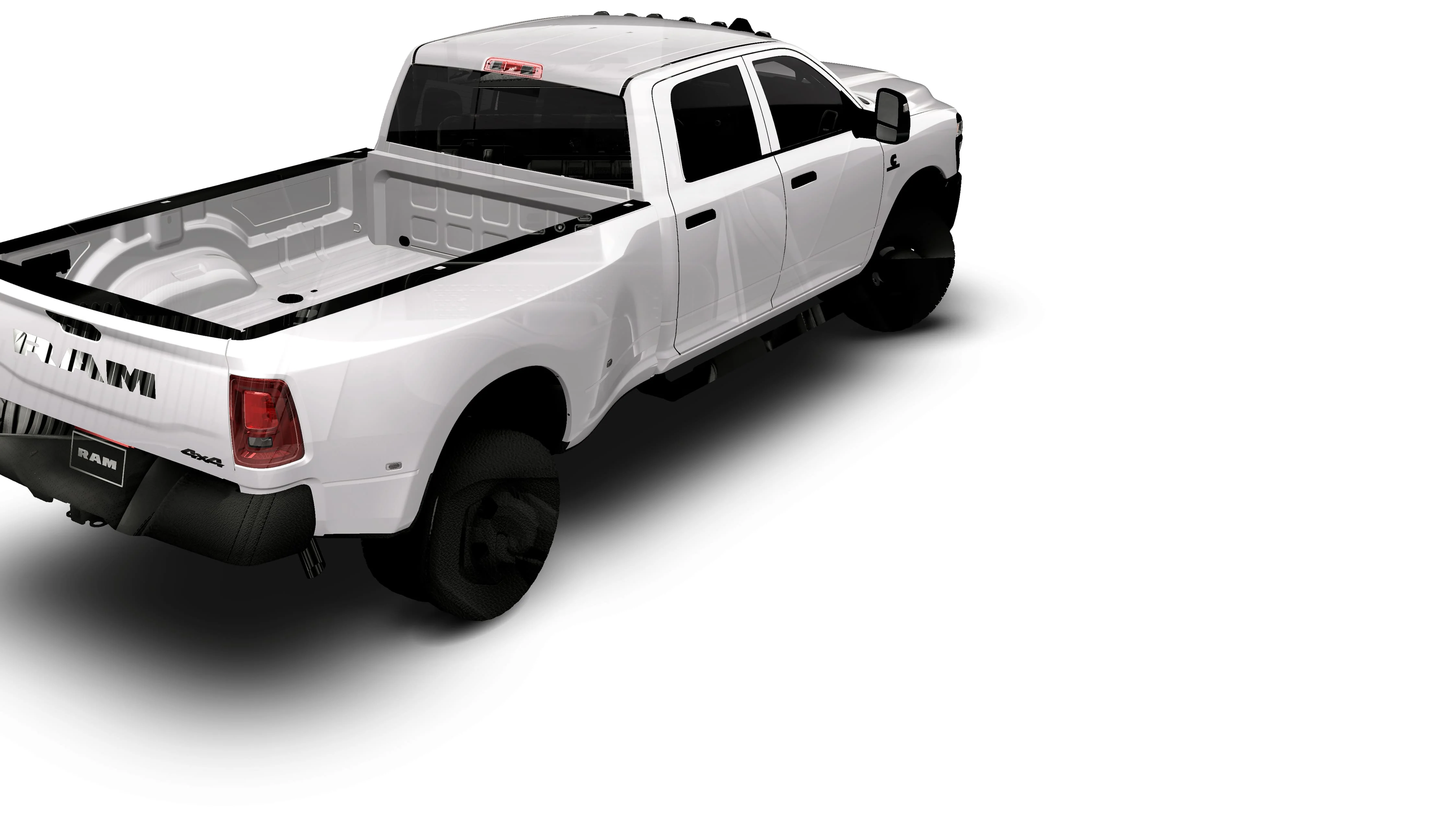 New 2026 Bright White Clear-Coat Exterior Paint RAM TRADESMAN image 14