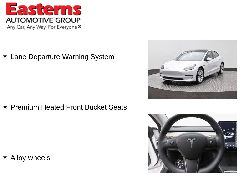 Used 2021 White Tesla Standard Range Plus image 11