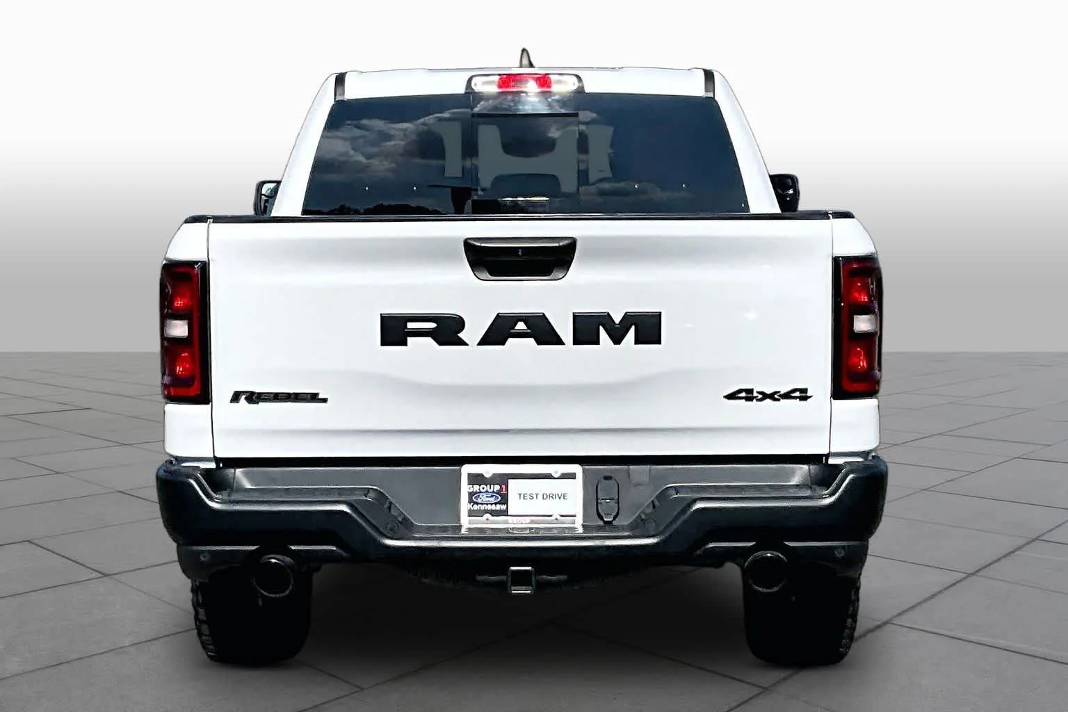 Used 2025 Bright White Clearcoat Ram Rebel image 5