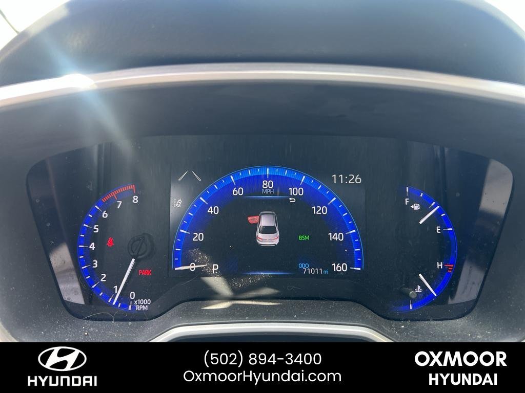 Used 2020 Black Sand Pearl Toyota XLE image 6