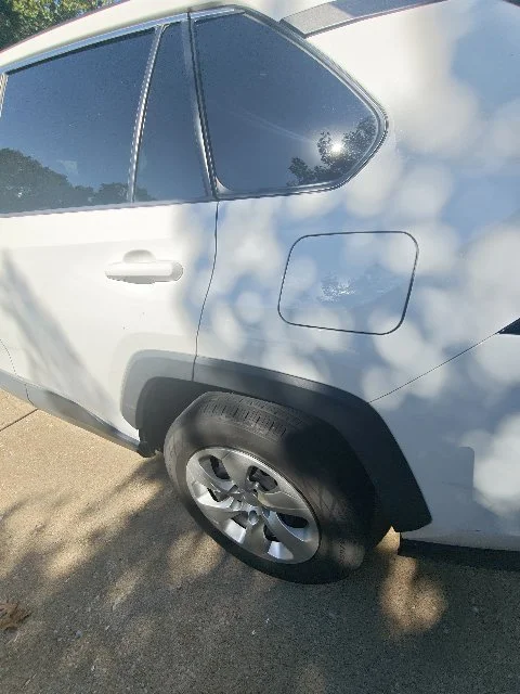 Used 2021 White Toyota LE image 8