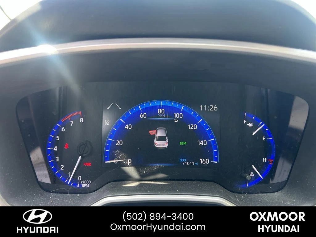 Used 2020 Black Sand Pearl Toyota XLE image 6