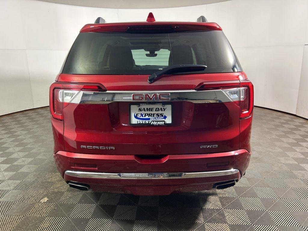 Used 2021 Cayenne Red GMC Denali image 6