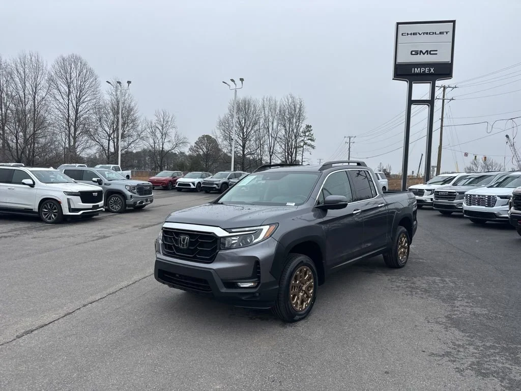 Gray 2023 Honda Ridgeline RTL-E AWD Pickup Truck All-Wheel Drive